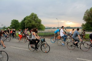 critical mass 2012 in Hamburg